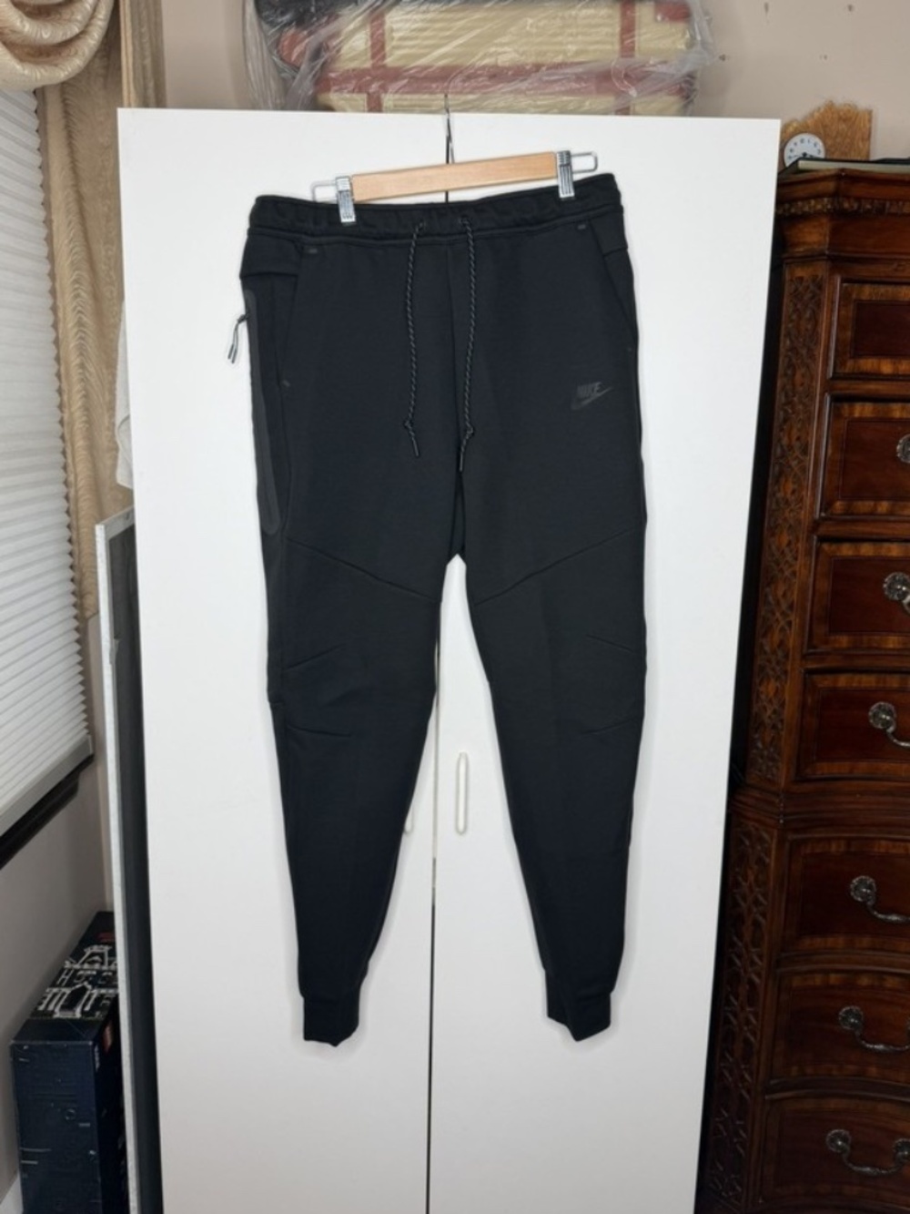 Nike Tech Fleece Jogger Sweatpants Black HV0959-010 Men’s Large NEW